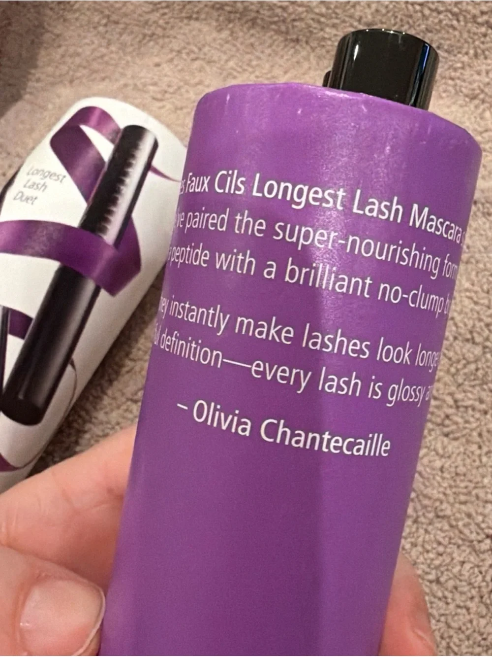 Chantecaille Longest Lash Duet set of 2 Mascaras in Black NEW